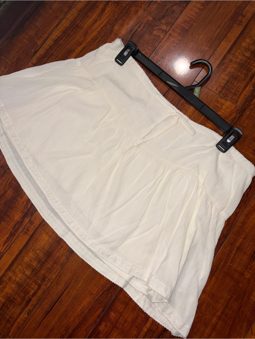 No Boundaries Peplum Mini Skirt, Women’s XL